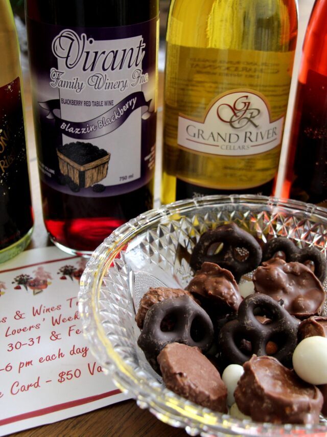 Chocolate is for Lovers Wine Trail Story