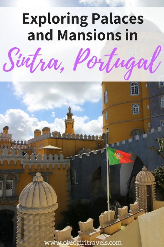 Sintra is a beautiful town in Portugal with rich history from hosting royal families. The castles we saw in Sintra were some of our favorite in Europe! Click to find out what places to see in Sintra, transportation in Sintra, castles in Sintra, gardens in Sintra, and palaces in Sintra. You’ll definitely want to save this Sintra guide to your travel board! #Sintra #Portugal #Sintraportugal #palace #mansion