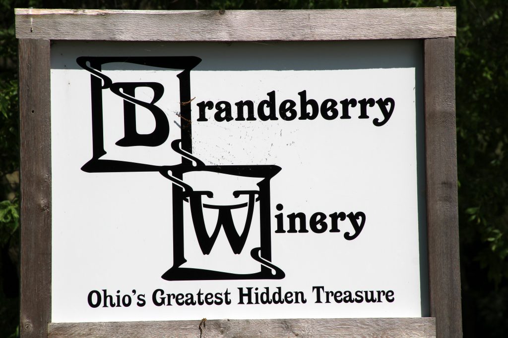 Brandeberry Winery Plaque.