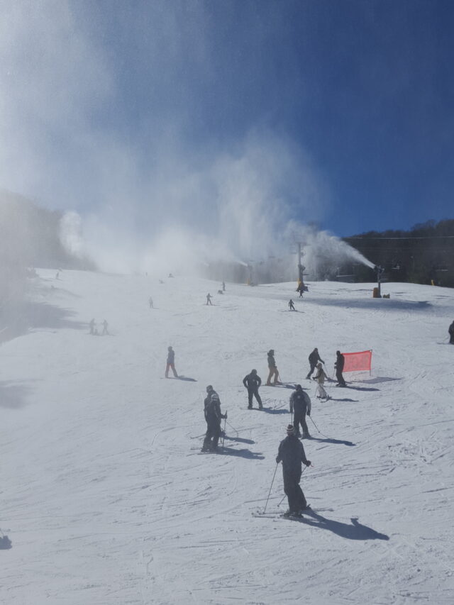 Skiing in Western North Carolina Story
