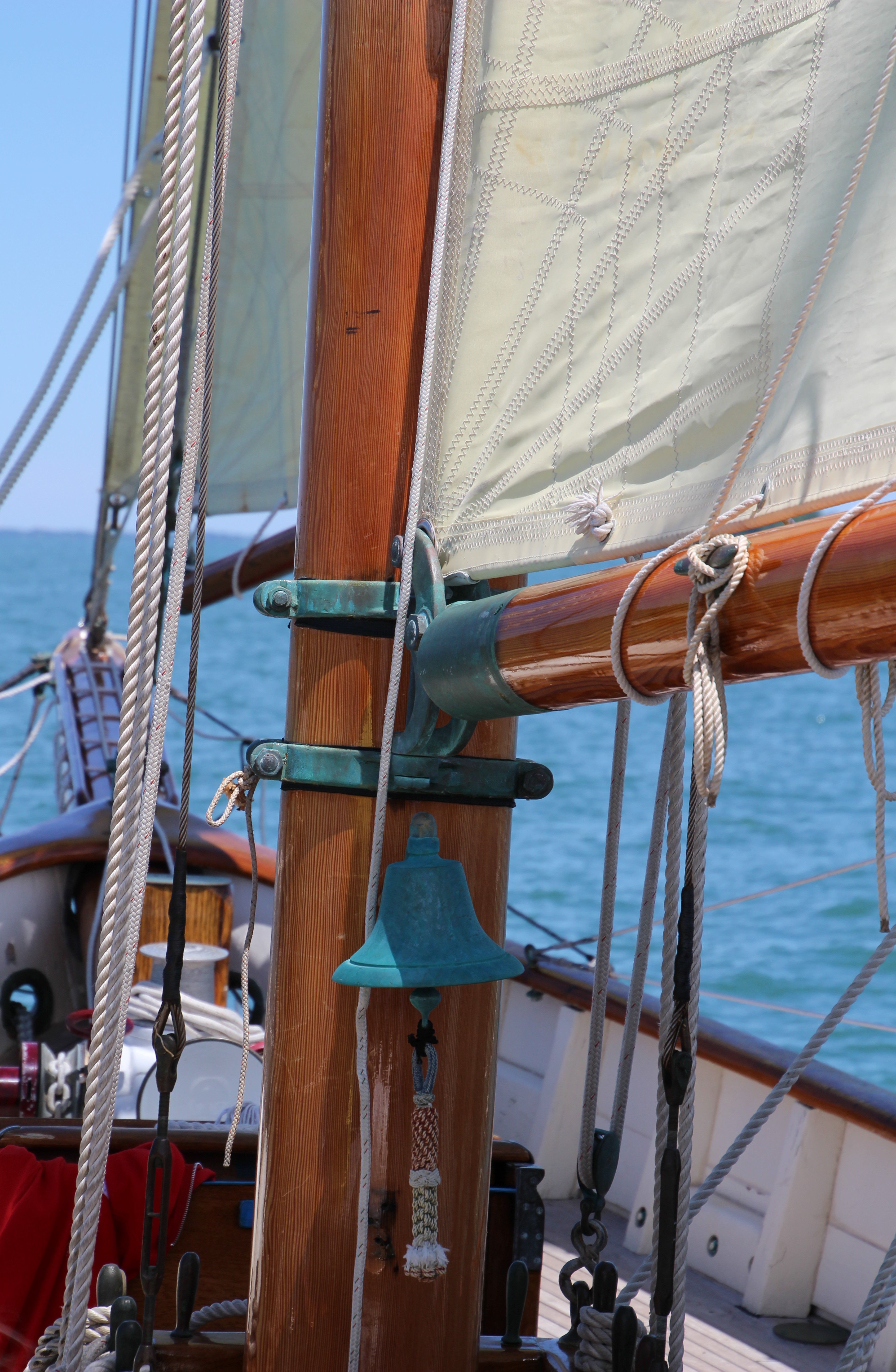 Sailing aboard the when and if schooner ohio girl travels