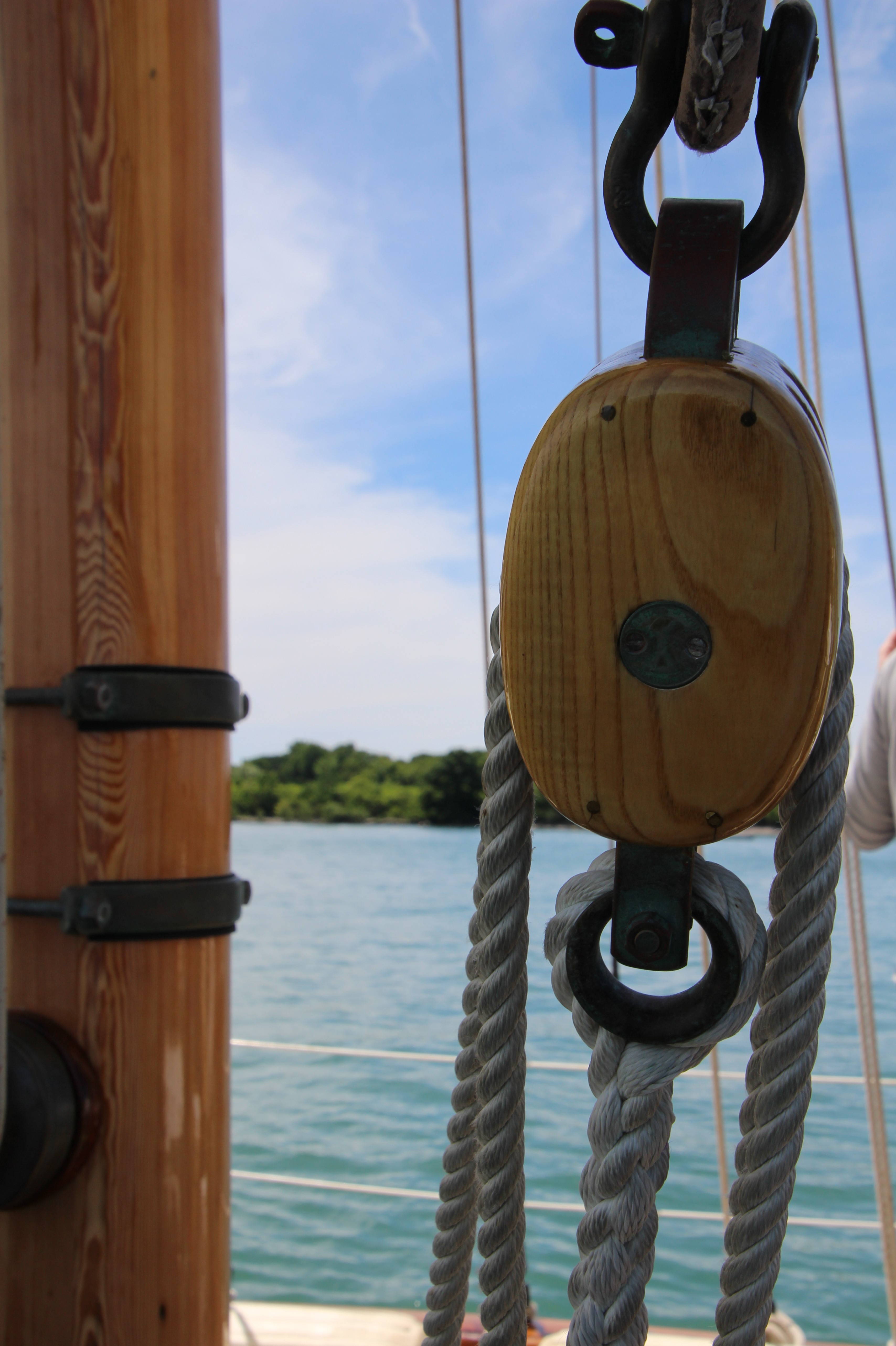 Sailing aboard the when and if schooner ohio girl travels