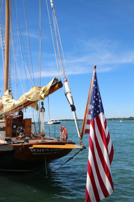Sailing aboard the when and if schooner ohio girl travels