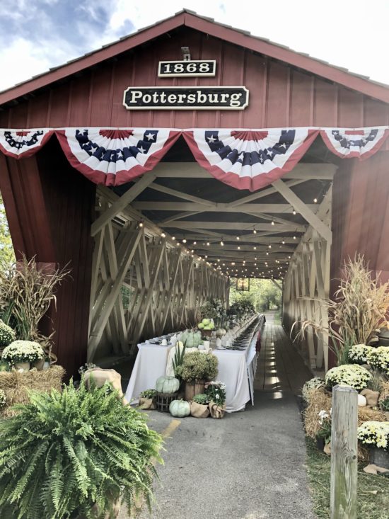 Dine On A Covered Bridge in Union County, Ohio