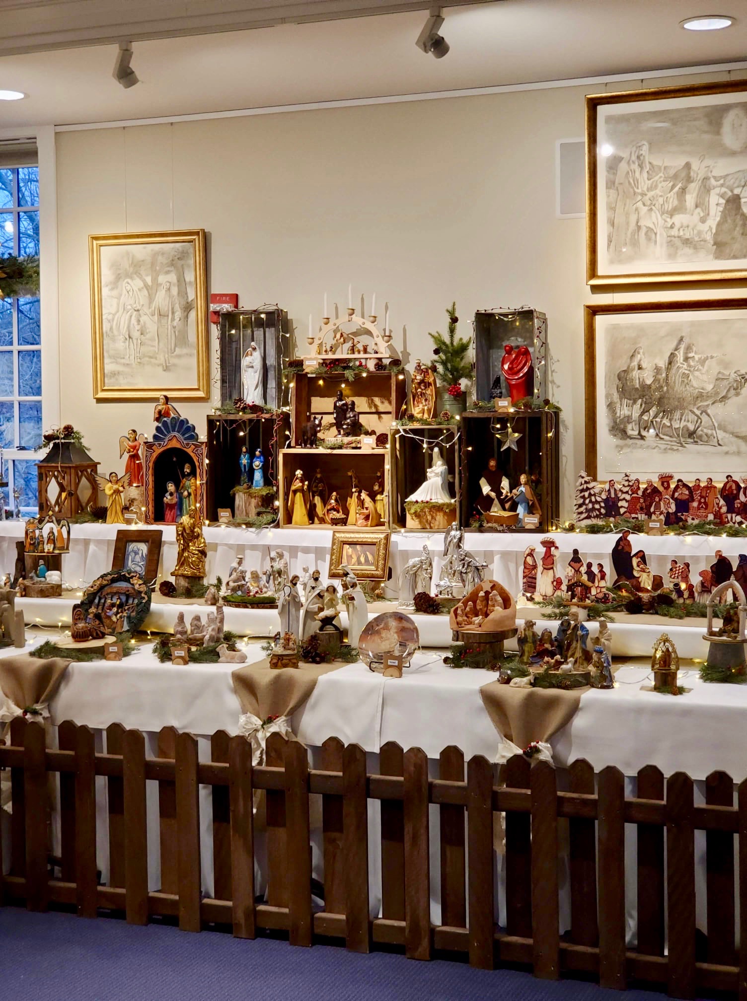 Kirtland Nativity Scenes