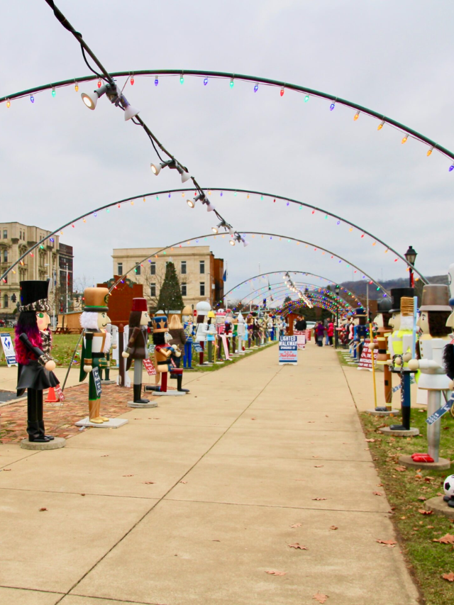 Nutcracker Village in Steubenville Story