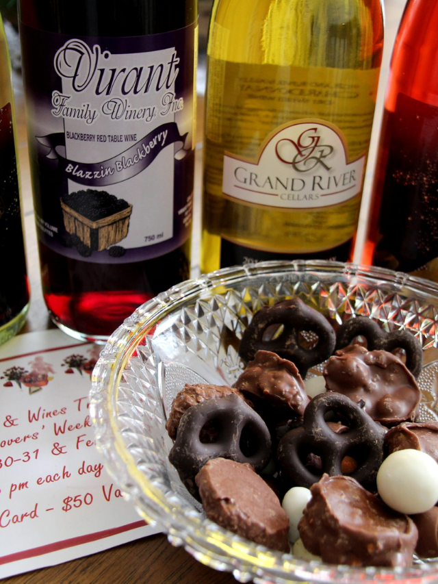 SWEET CHOCOLATE IS FOR LOVERS WINE TRAIL STORY